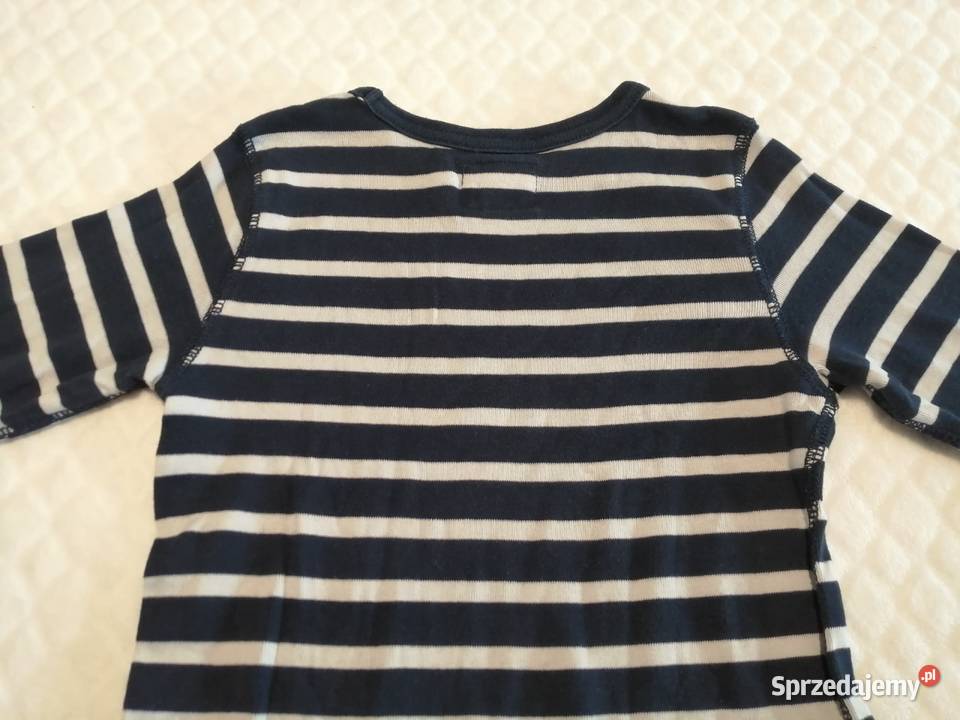 Bluzka długi rękaw chłopięca pasy 110116 HM Czeladź sprzedam