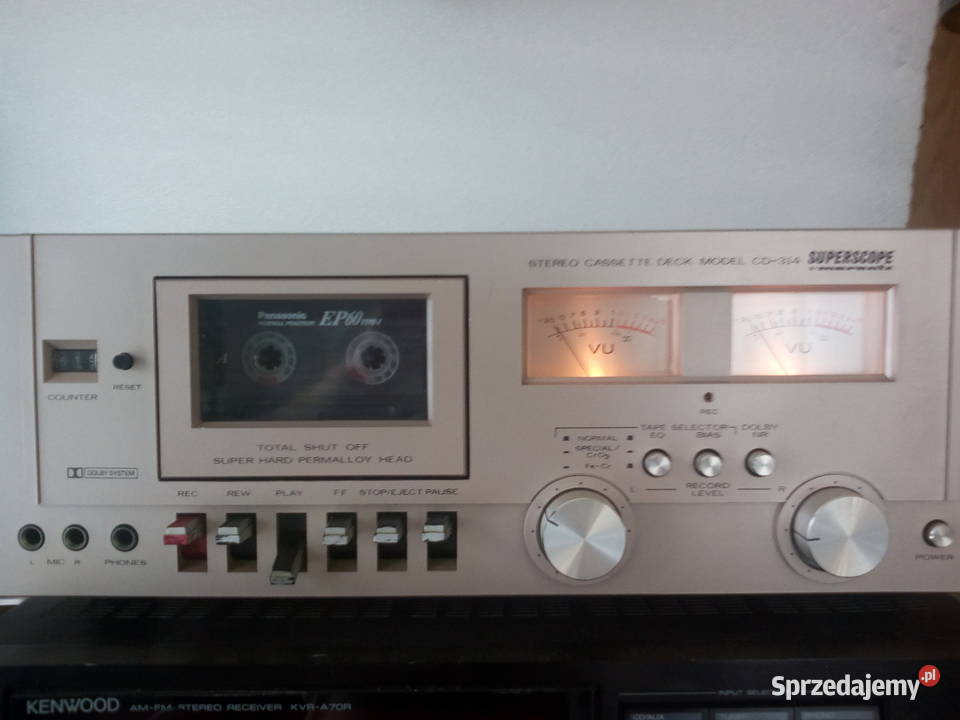 Magnetofon deck Marantz Superscope CD314 Kąty Wrocławskie