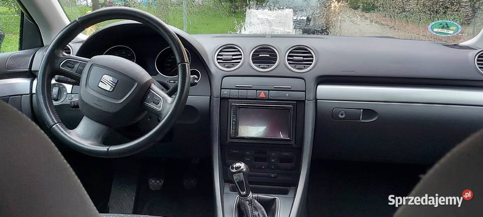 Seat exeo 18t niski przebieg 184 2009r Jeden z welurowa tapicerka mazowieckie Warszawa