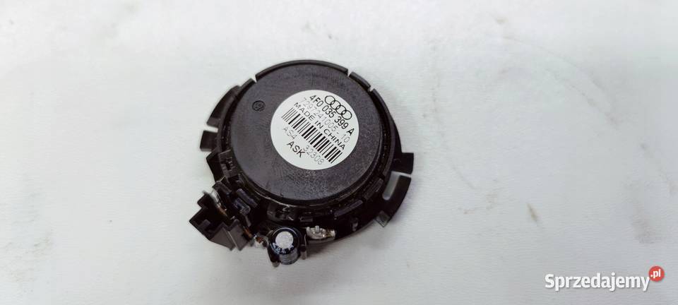 GŁOŚNIK WYSOKOTONOWY AUDI A4 A6 Q7 4F0035399A Sprzęt audio fabryczny Przystajń sprzedam