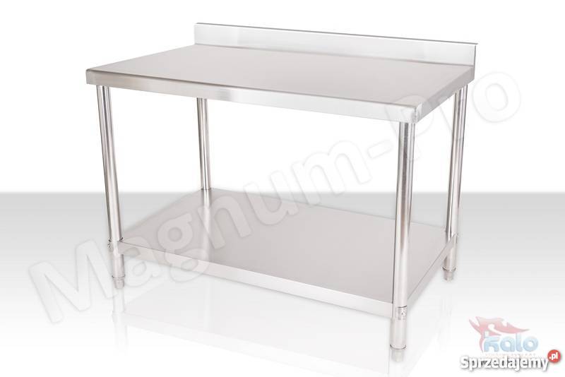 Stół gastronomiczny roboczy stalowy 120x60 z śląskie