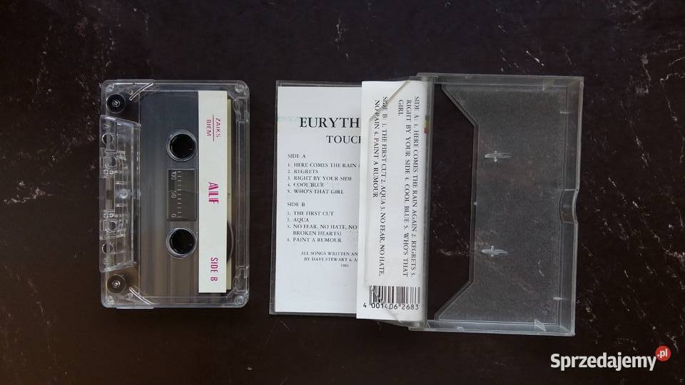 Kaseta magnetofonowa Eurythmics Touch wyd Alf Siemiatycze