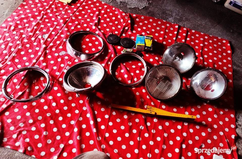 Lampy reflektory Garbus ramki chrom lampa VW Lampy przednie Krotoszyn