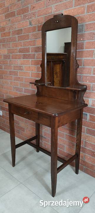 Piękna toaletka dębowa Meble Łagów sprzedam