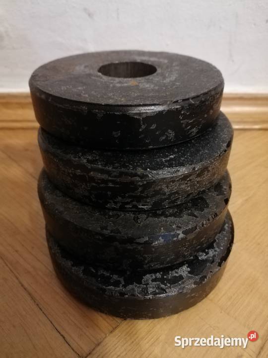 Obciążenia do sztangielek sztangi 4x075 sprzedam