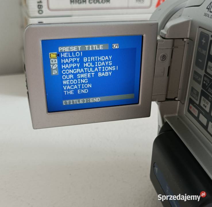 Sony DCRPC110E Carl Zeiss Sony dolnośląskie Dzierżoniów