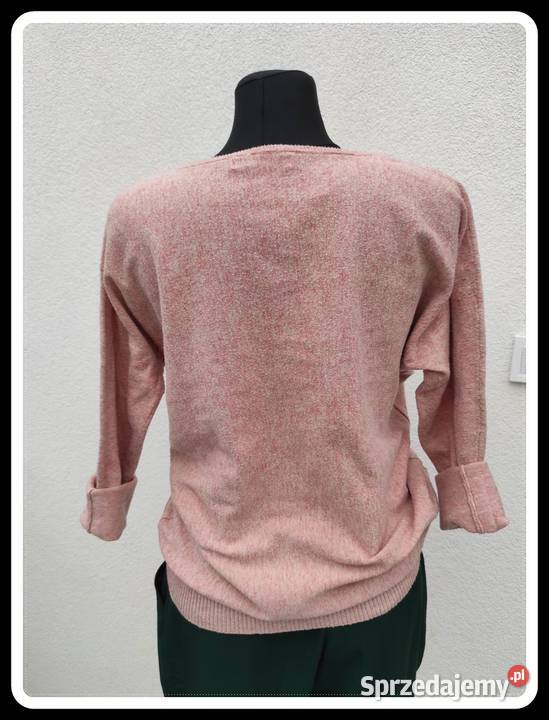 Pastelowy sweter z ozdobami George 40 L Płock