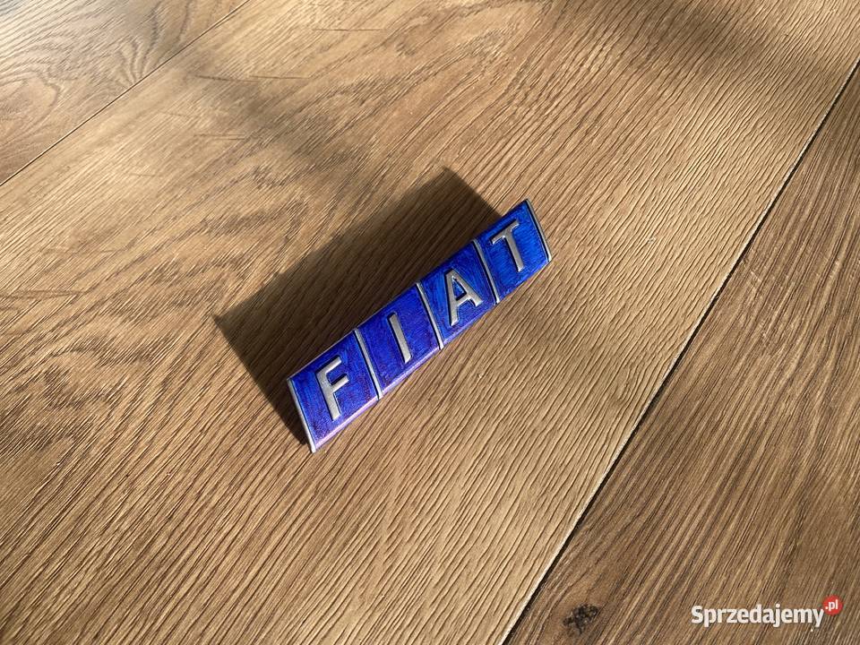 Emblemat znaczek logo do Fiat 126elx elegant Rok produkcji 1998 Pozostałe śląskie Sosnowiec