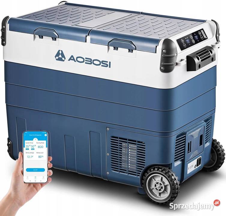 AAOBOSI Kompresor chłodzący 45 l Dual Zone Myszyniec