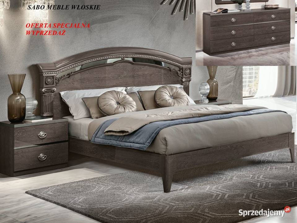 Zestaw do sypialni Bona 154 ring komoda 6s Meble do sypialni