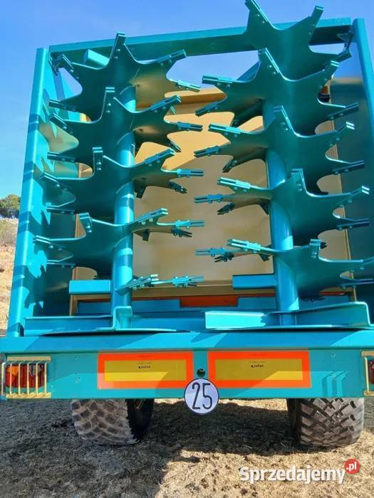 Przyczepa ze Ścianą Przesuwną Camara 16TON 30M3 nieuszkodzony łódzkie Rawa Mazowiecka