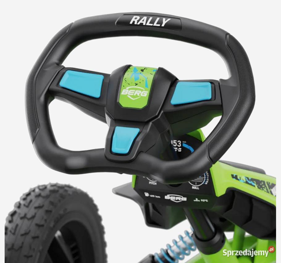 Gokart na pedały BERG Rally DRT Green Uniejów