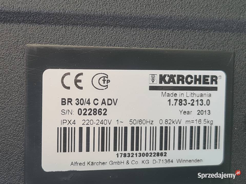 Szorowarka Karcher BR 304 C ADV Super Stan Radom