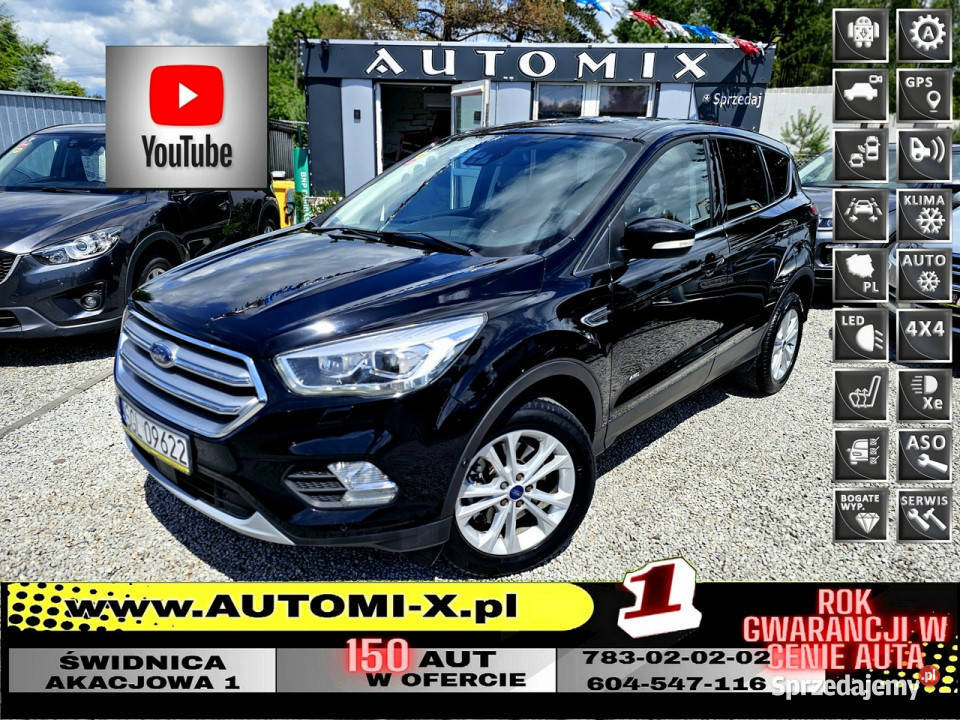 Ford Kuga 20D 4X4 AutomatLIFTSam czujnik deszczu Kuga sprzedam