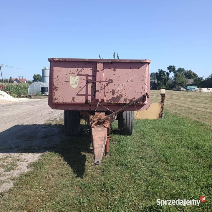 Przyczepa wywrotka 8ton Przyczepy rolnicze Ryki