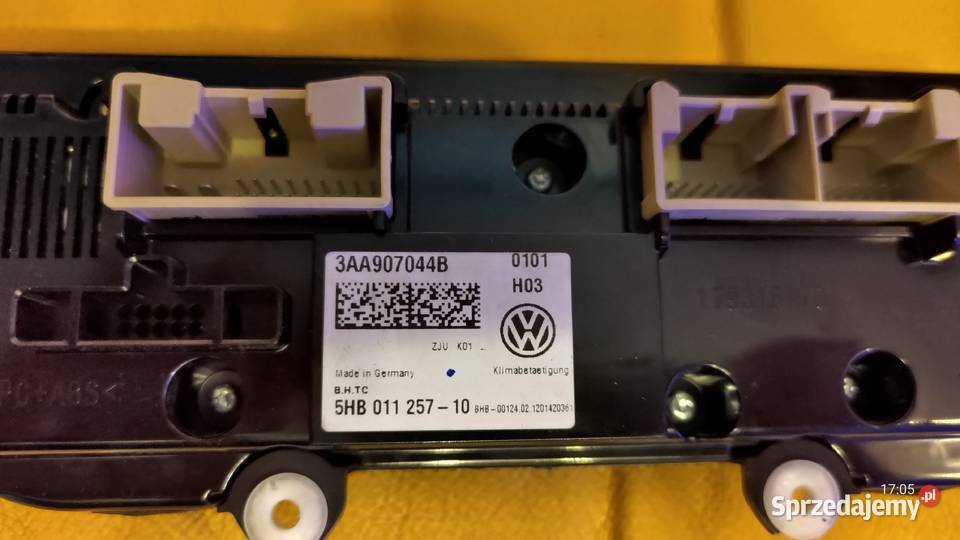 Panel sterowania ogrzewaniem climatronic VW Suwałki