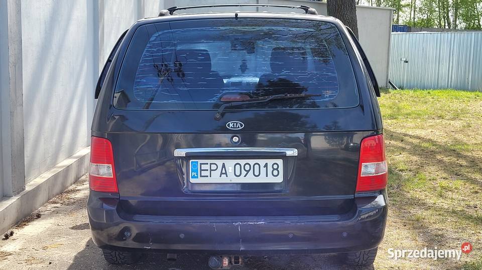 Kia Carnival diesel hak van minivan kampervan Pabianice