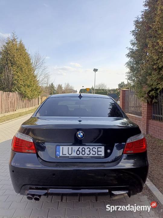BMW 5 e60 LPG GAZ benzyna M pakiet SkóraXenon nieuszkodzony lubelskie sprzedam