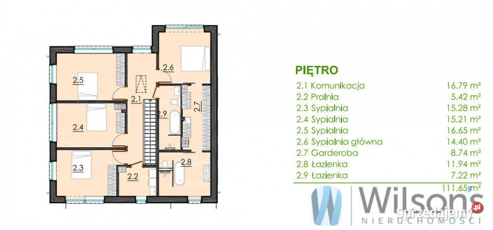 Dom wolnostojący 220m2 Warszawa 572m2