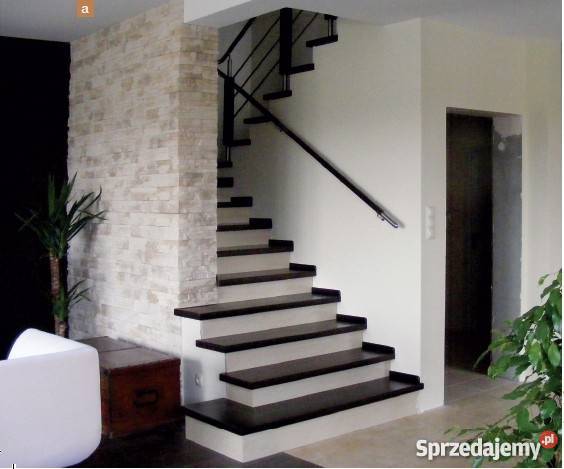Schod wewnętrzne granitowe marmurowe kamienne Będzin