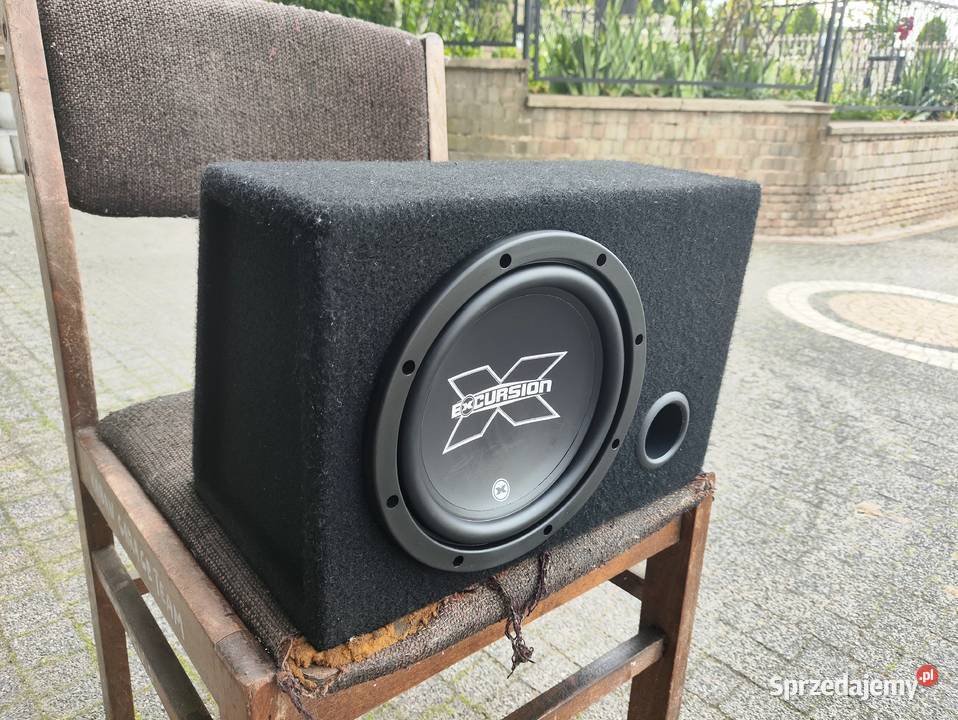 Skrzynia bassowa basowa tuba subwoofer Excursion skrzynie basowe i tuby Niegowonice