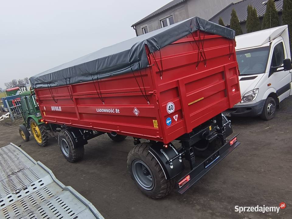 Przyczepa rolnicza IFA HW 80 burtowe wielkopolskie Grodzisk Wielkopolski sprzedam