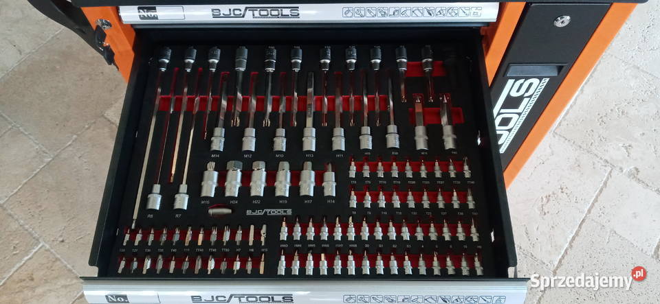 BJC SZAFKA NARZĘDZIOWA WÓZEK WARSZTATOWY 298 EL Sieradz sprzedam