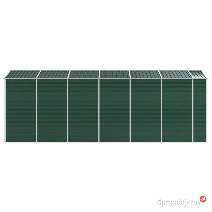 Szopa ogrodowa zielona 191x555x198 stal Warszawa sprzedam