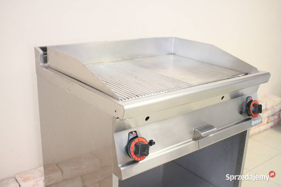 Płyta grillowa GAZOWA 12 GŁADKA 12 RYFLOWA Lotus Gastronomia Pszczyna