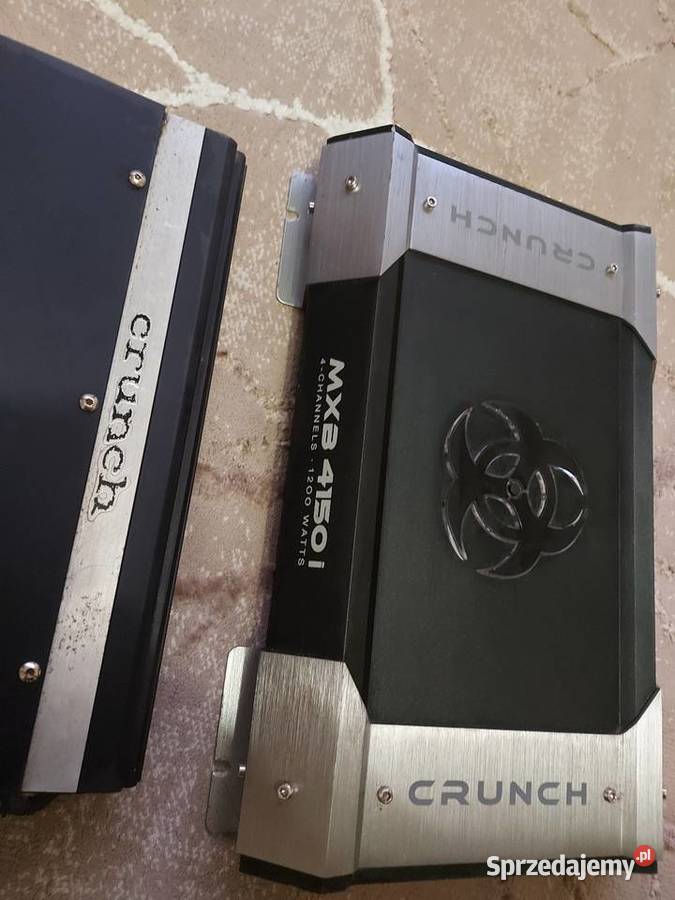 Wzmacniacze samochodowe car audio Crunch Dęblin