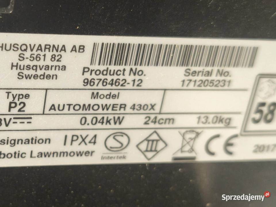 Robot koszący Husqvarna Ogród