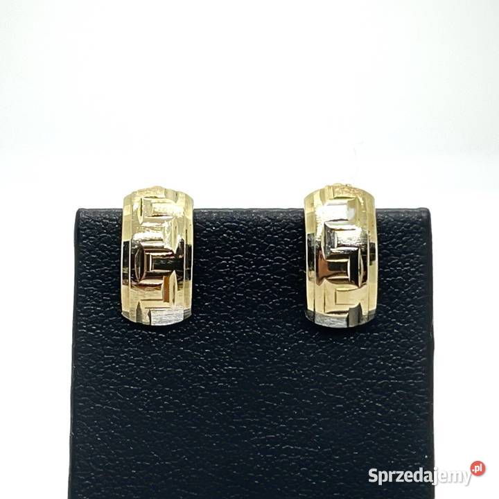 Złote Kolczyki Próby 585 150g
