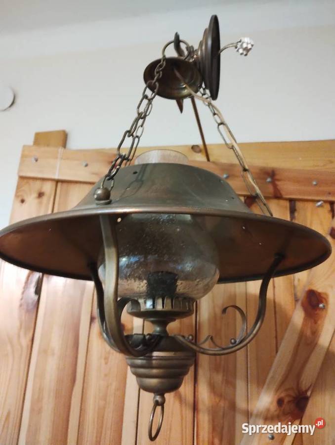 Lampa osłona miedziana Ełk