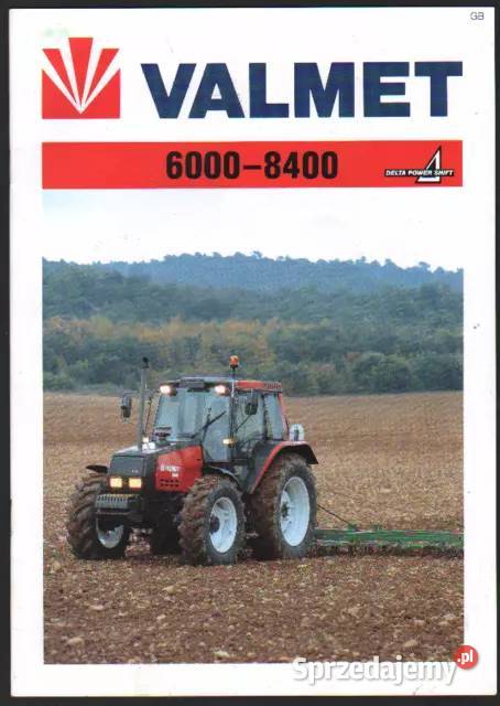 Valtra Instrukcja obsługi 8400 8550 Pozostałe Szamotuły sprzedam