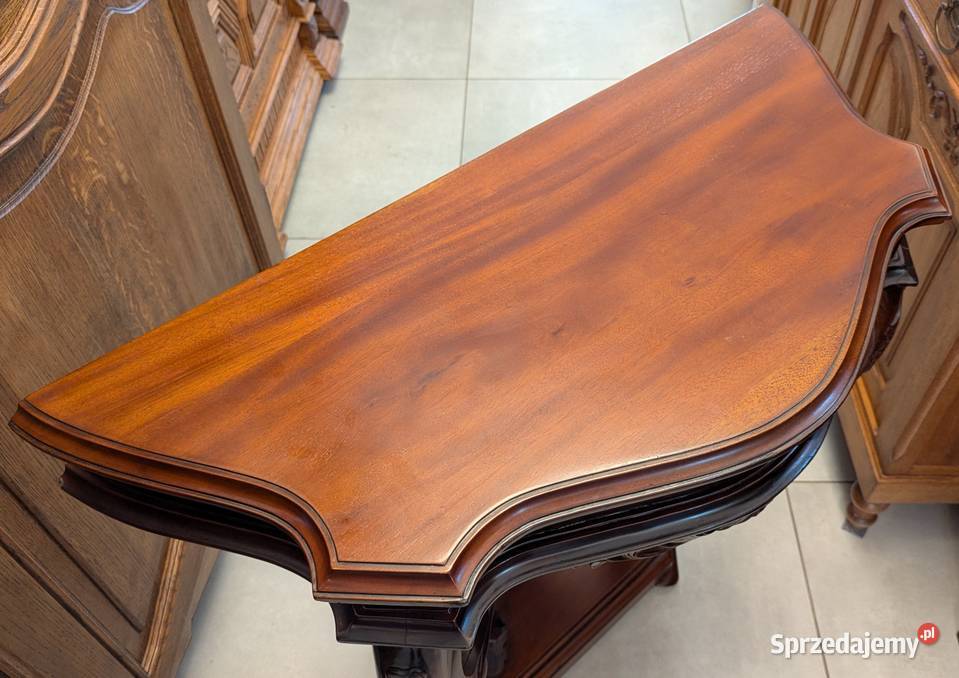 Piękna włoska konsola mahońsklep Dąbrowa Dąbrowa Górnicza