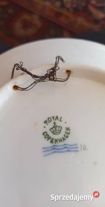 Paterka Royal Copenhagen Konwalie 1917 r Gdańsk