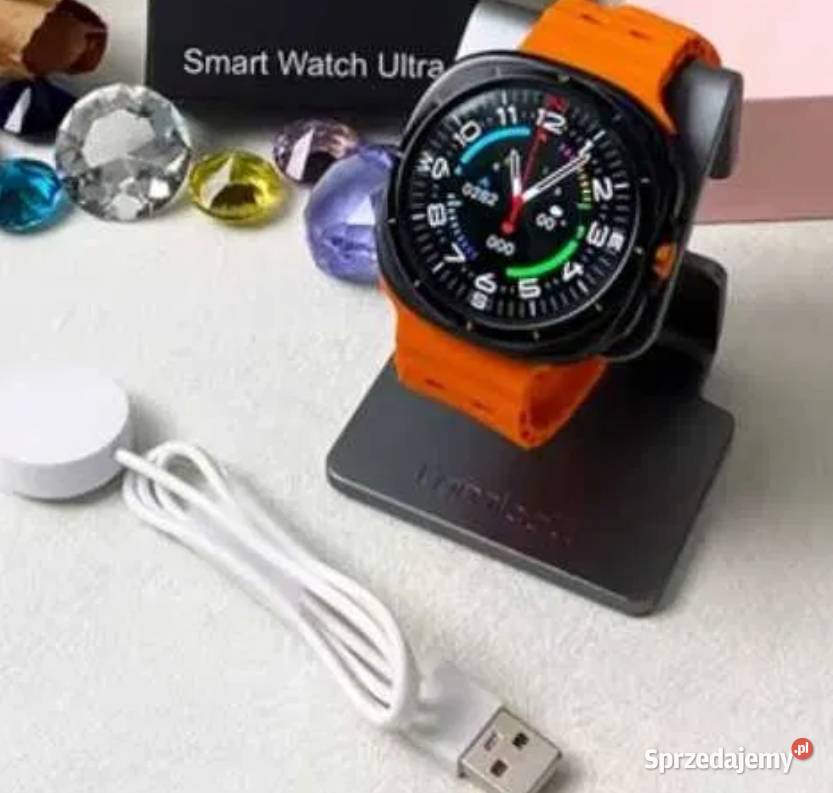 Nowy smartwatch GT 7 Ultra HD monitorowanie Zegarki i Biżuteria Gdańsk
