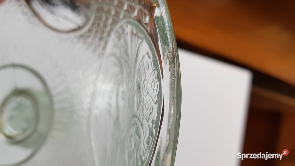Owocarka Medaliony Ząbkowice szkło PRL Dąbrowa Górnicza sprzedam