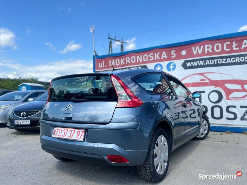 Citroen C4 14 Benzyna 2005 Ekonomiczny Zadbany nieuszkodzony C4 Citroën Wrocław