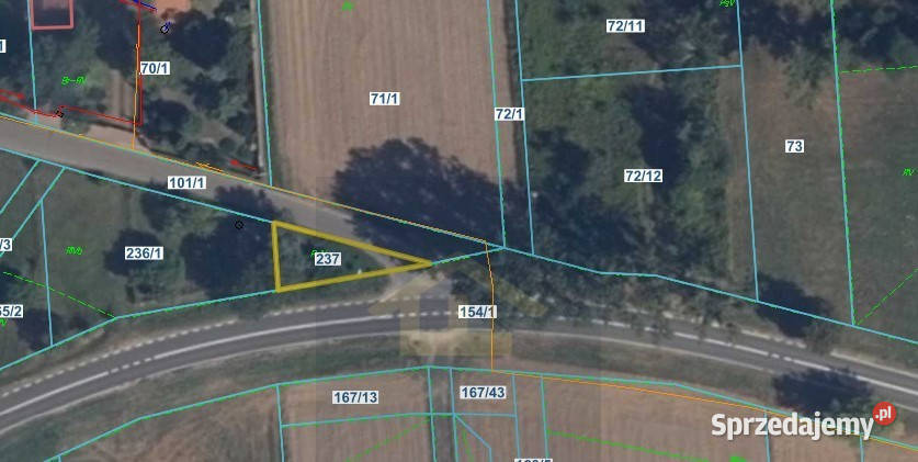 Działka w Nowej Małej Wsi gminie Leoncin Nowa Mała Wieś