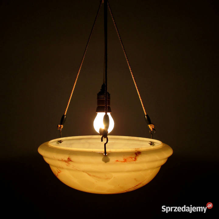 Lampa wisząca lata 30