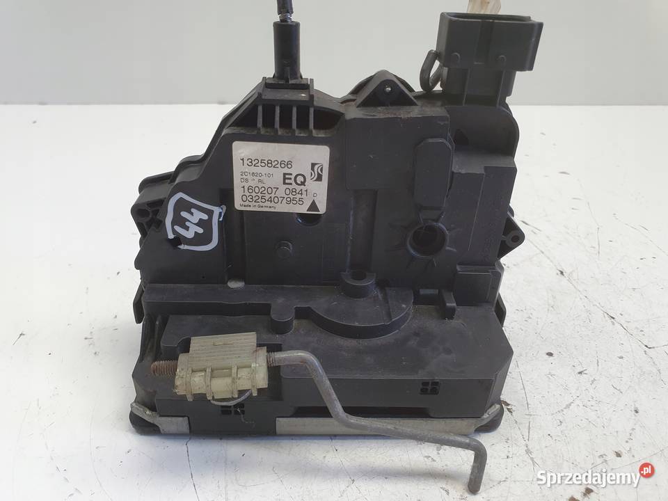 Opel Corsa D ZAMEK DRZWI lewy tył kierowcy lubelskie Rudka