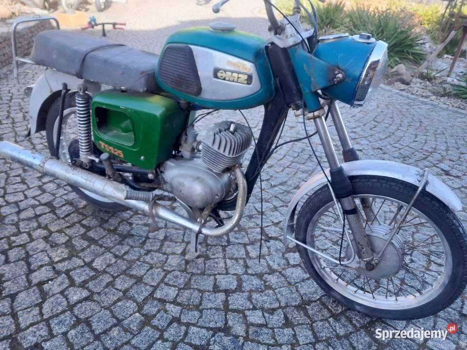 Mz ts 125 z dokumentami