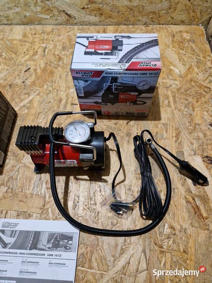MINI KOMPRESOR SPRĘŻARKA 12V DO POMPOWANIA KÓŁ Głogowa