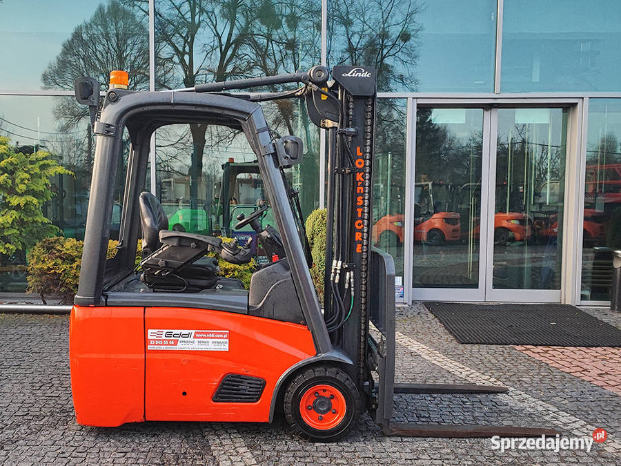 Wózek widłowy elektryczny Linde E16C 16 t duplex
