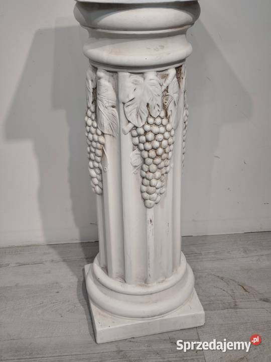 Stylowy Ceramiczny Postument Kolumna Kwiatowa łódzkie Poddębice