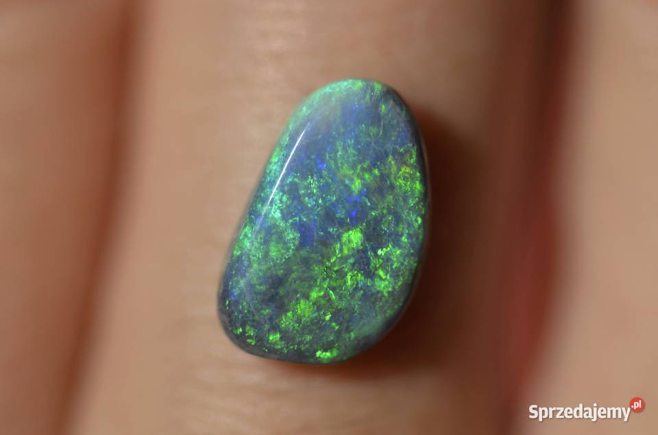 naturalny lity opal australijski półczarny Pozostałe Warszawa