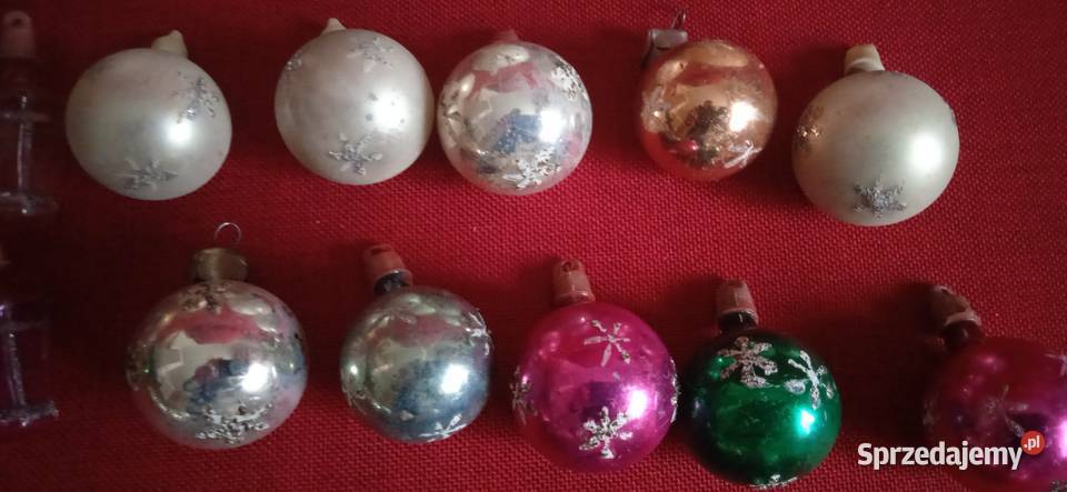 Ozdobny choinkowe z okresu PRLu Świdnica