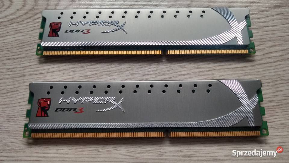 Pamięć RAM Kingston HyperX 2x4GB DDR3 1600Mhz PC12800 1600MHz Elektronika Raciąż