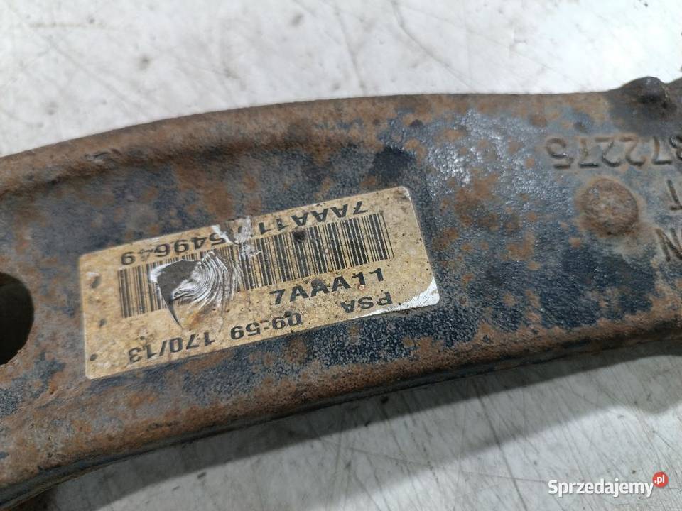 WAHACZ PRAWY PRZÓD PEUGEOT 508 I 16 EHDI 7AAA11 osobowe